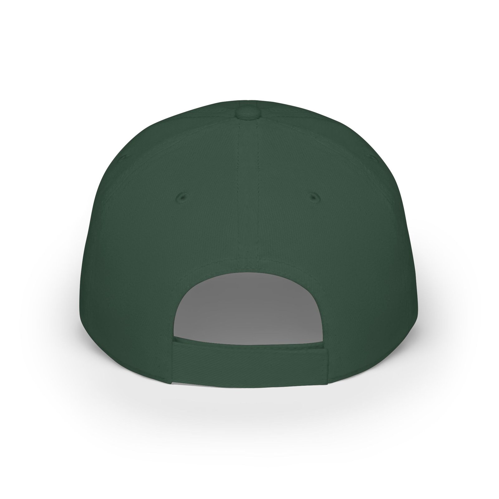 Muddy Waters Podcast Low Profile Baseball Cap - Red with Microphone Design - Image 10