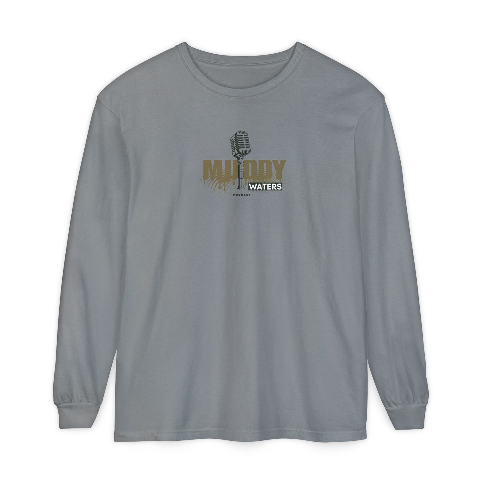 Muddy Waters Podcast Merch Unisex Long Sleeve T-Shirt - Image 21