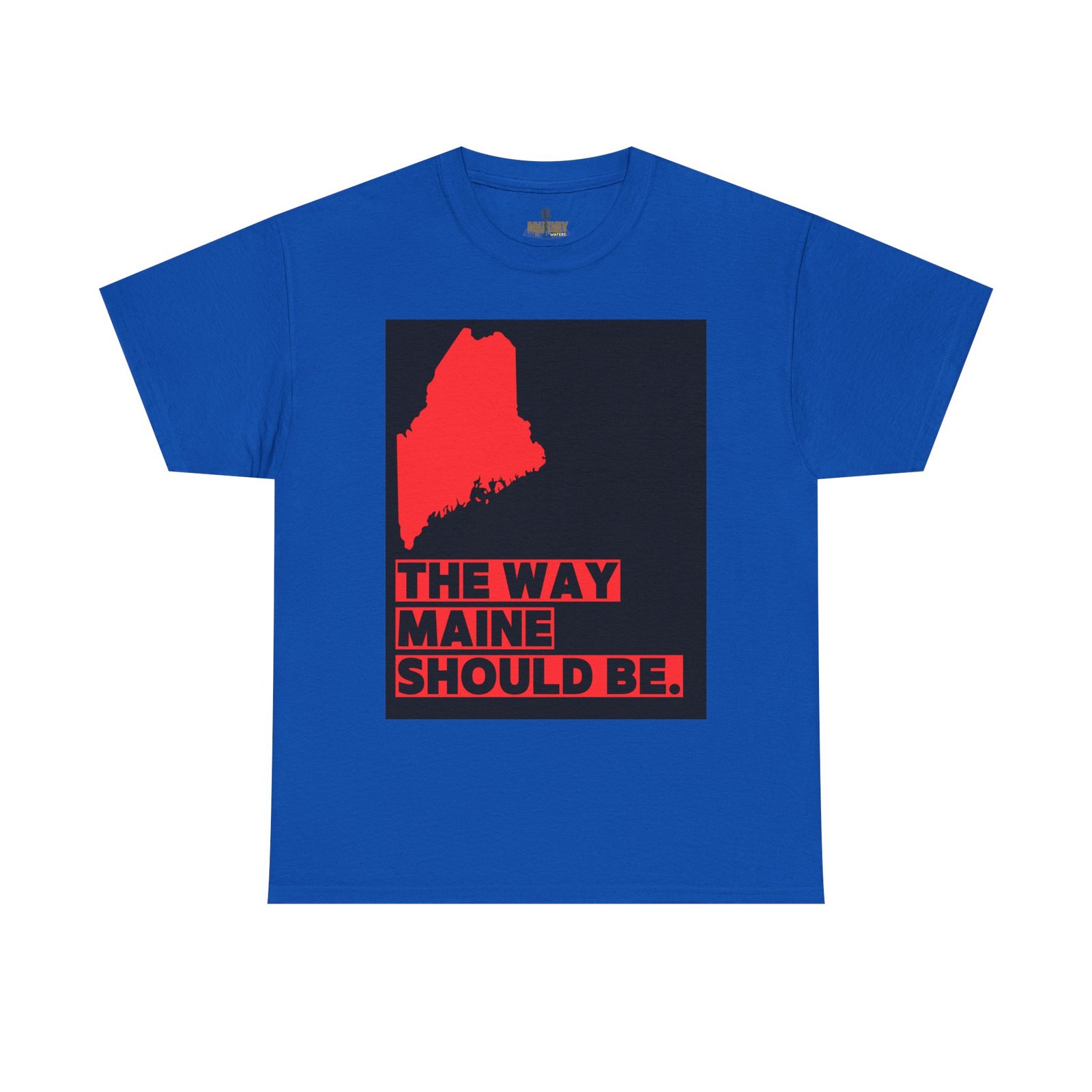 Make Maine Red Tee, Maine Shirt, Unisex Cotton Tee, Gift for Maine Lovers, Vacation Souvenir Shirt - Image 45