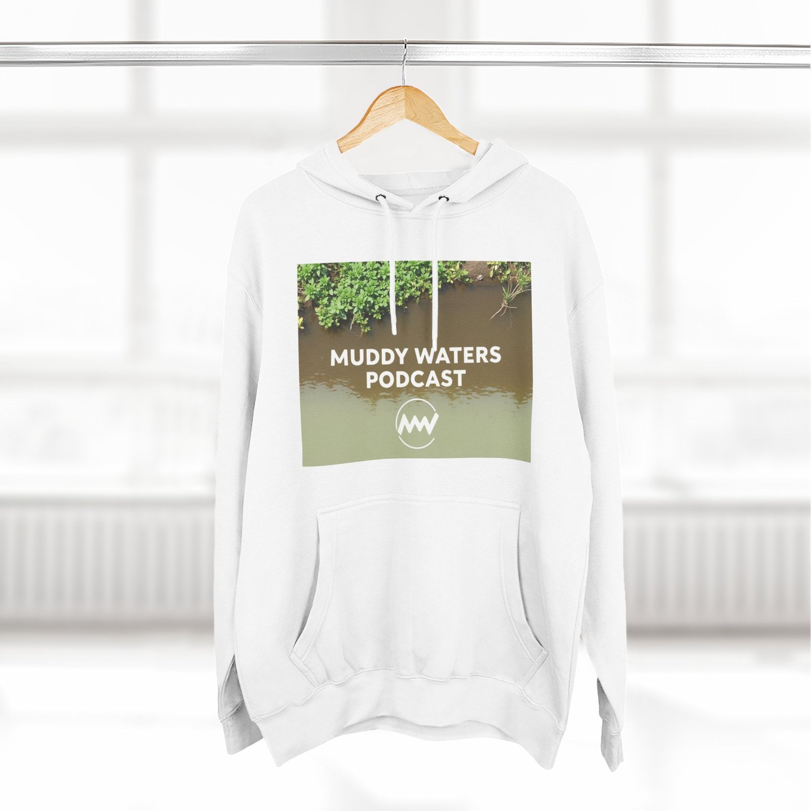 Muddy Waters Podcast Three-Panel Fleece Hoodie - Image 4