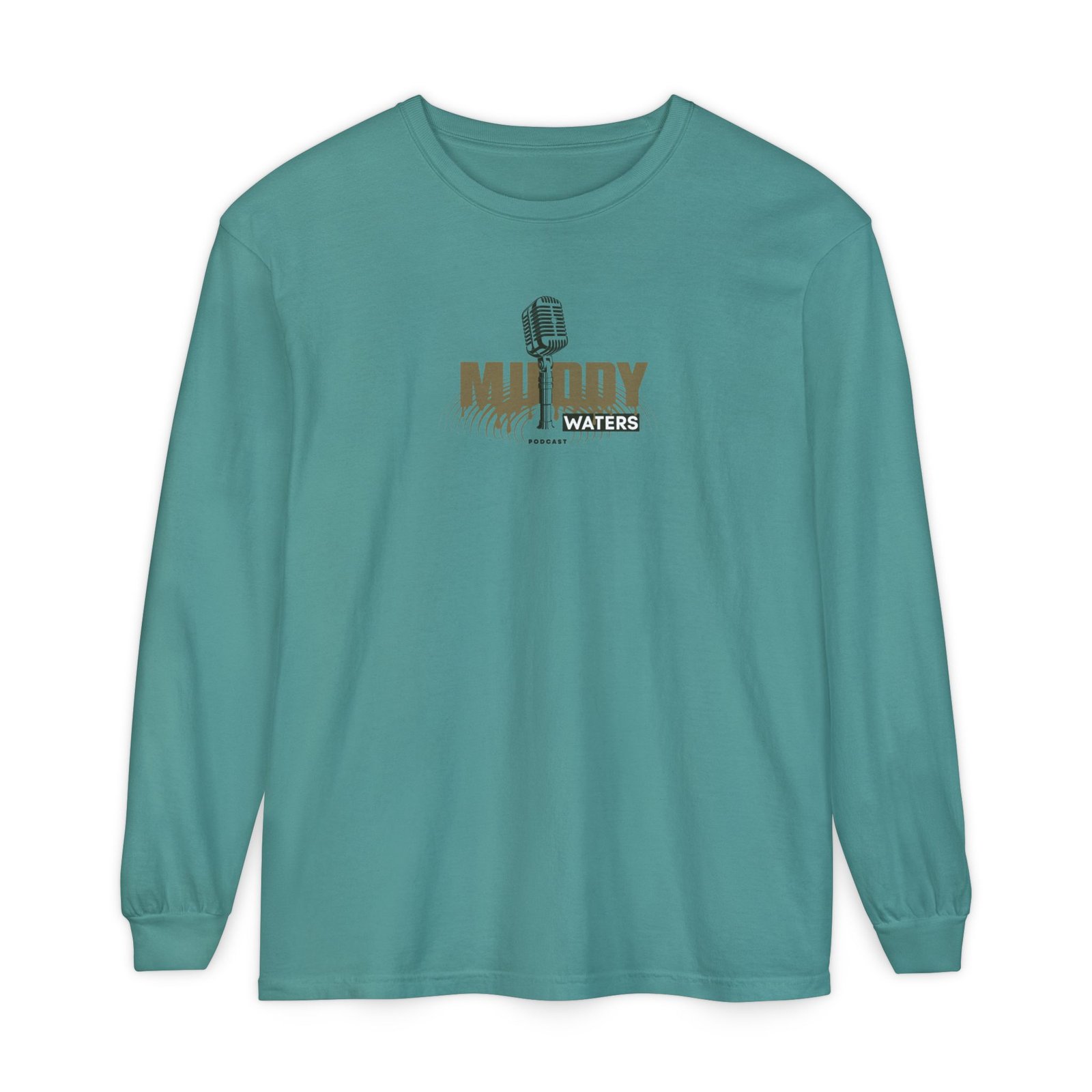 Muddy Waters Podcast Merch Unisex Long Sleeve T-Shirt - Image 37