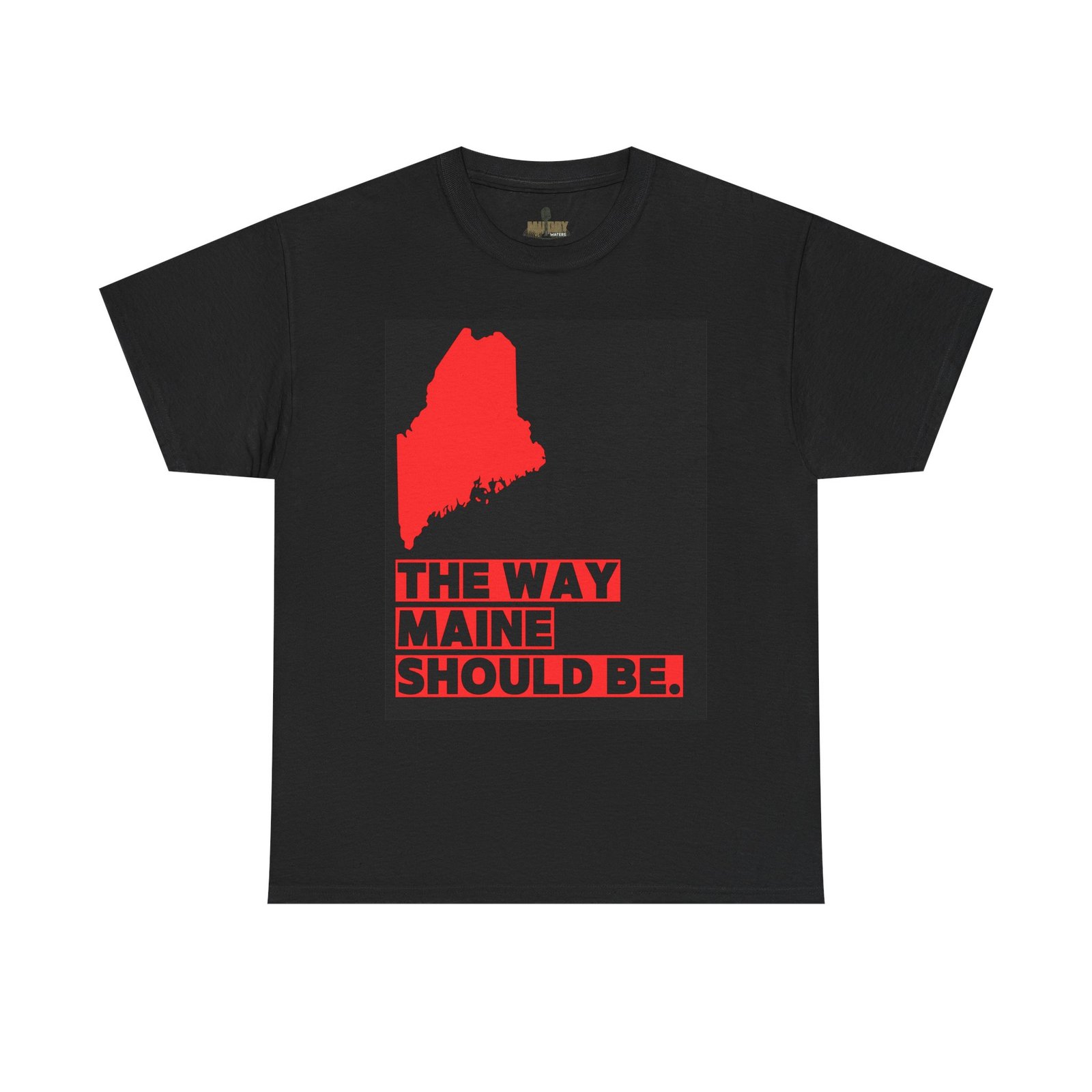 Make Maine Red Tee, Maine Shirt, Unisex Cotton Tee, Gift for Maine Lovers, Vacation Souvenir Shirt - Image 14