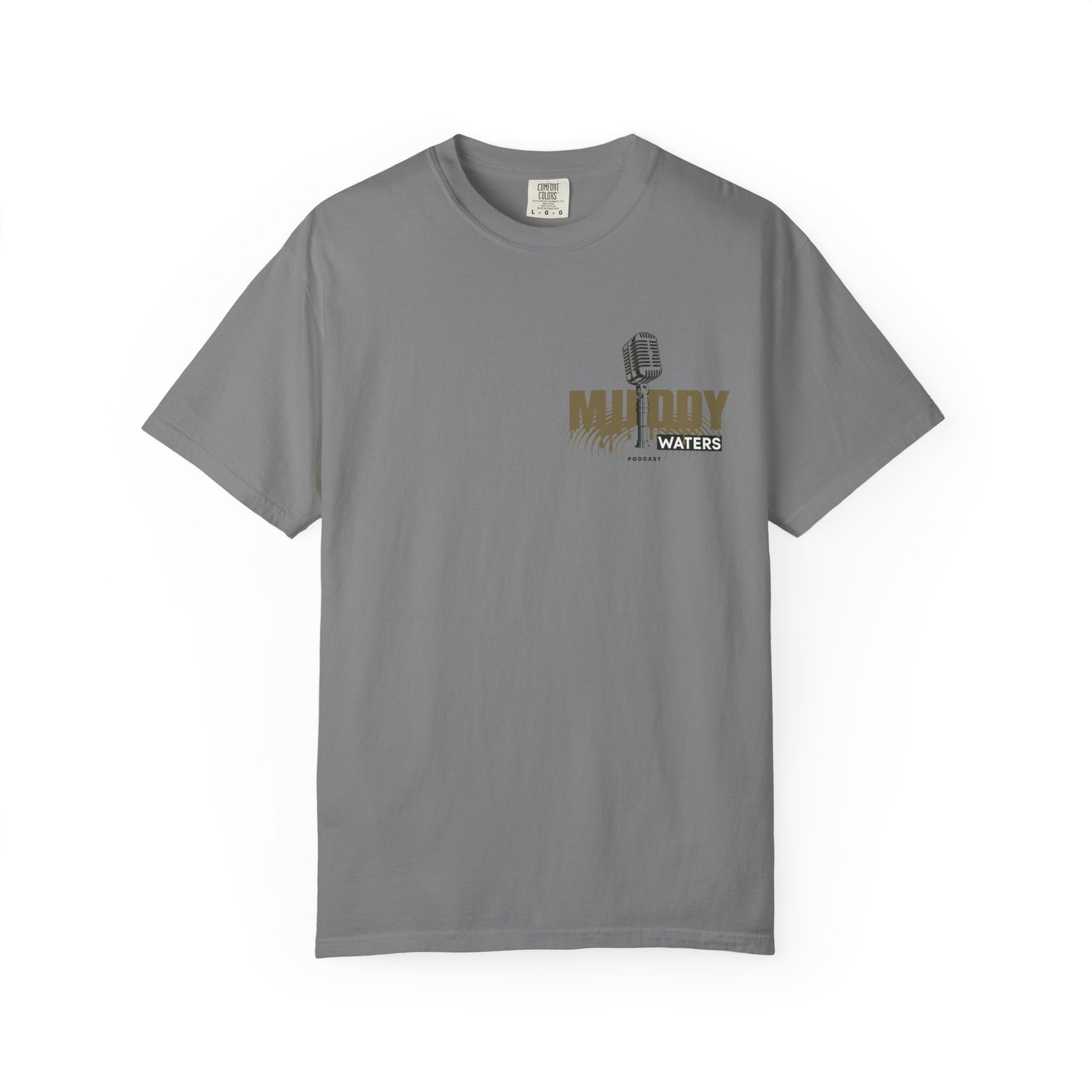 Muddy Waters Podcast Unisex Garment-Dyed T-Shirt - Casual Comfort for Fans - Image 9