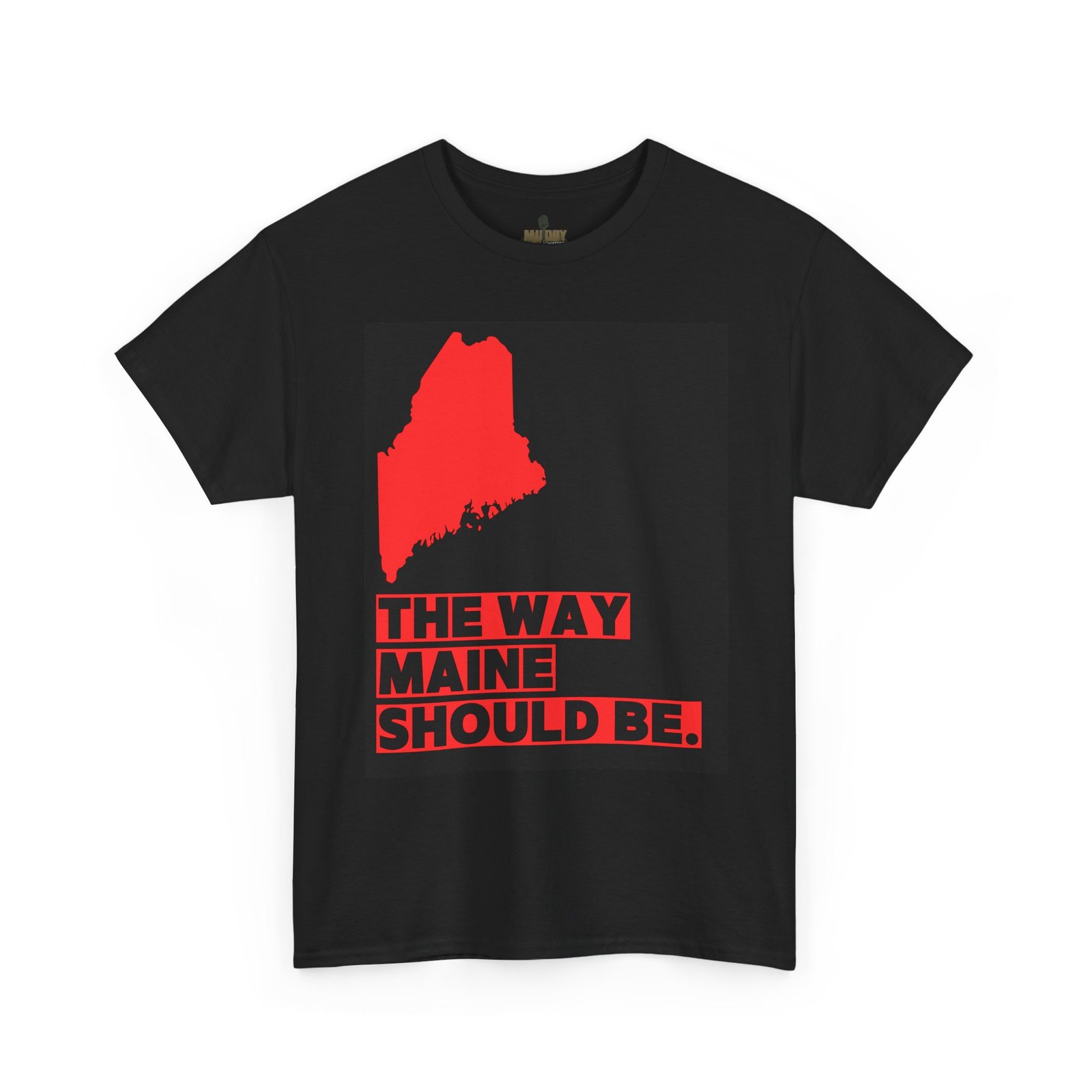 Make Maine Red Tee, Maine Shirt, Unisex Cotton Tee, Gift for Maine Lovers, Vacation Souvenir Shirt - Image 12