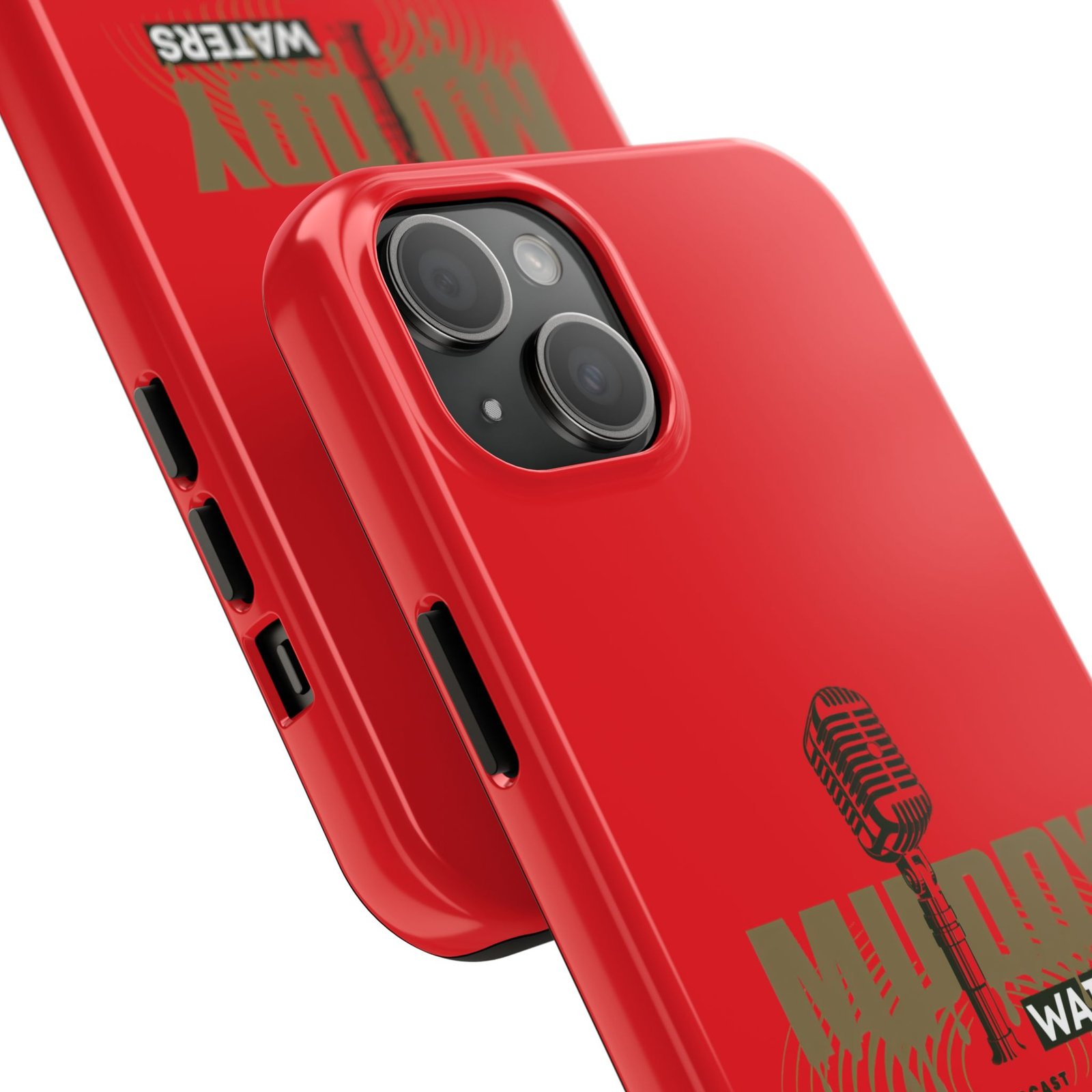 Muddy Waters Microphone Tough Phone Case — Retro Blues Rock Protective Cover - Image 62