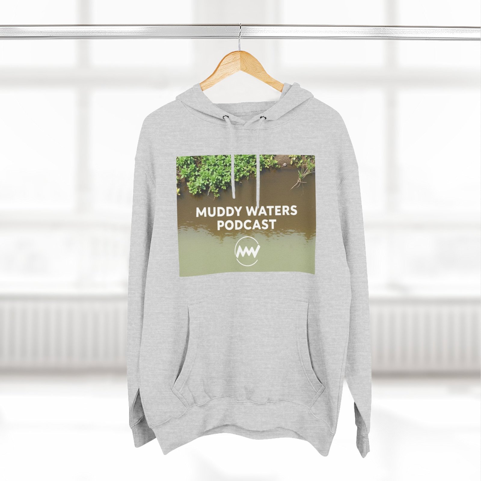 Muddy Waters Podcast Three-Panel Fleece Hoodie - Image 8