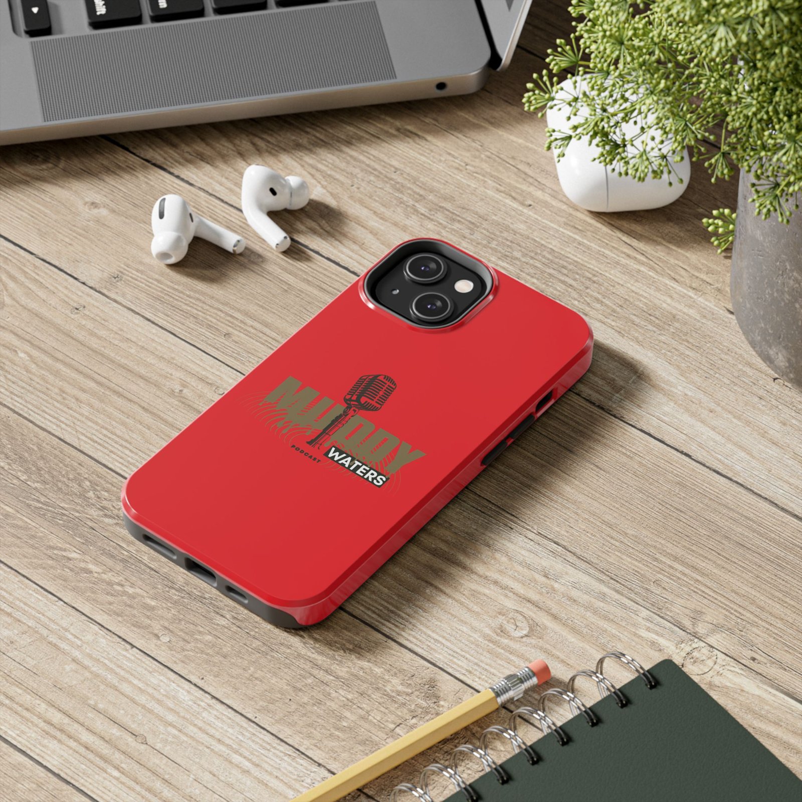 Muddy Waters Microphone Tough Phone Case — Retro Blues Rock Protective Cover - Image 46