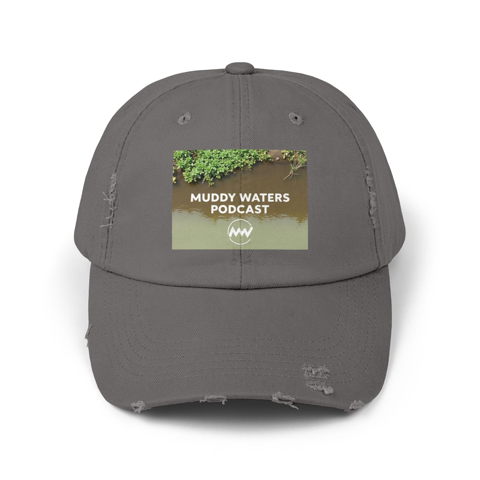 Muddy Waters Podcast Distressed Cap - Unisex Adjustable Hat for Casual Outings - Image 17