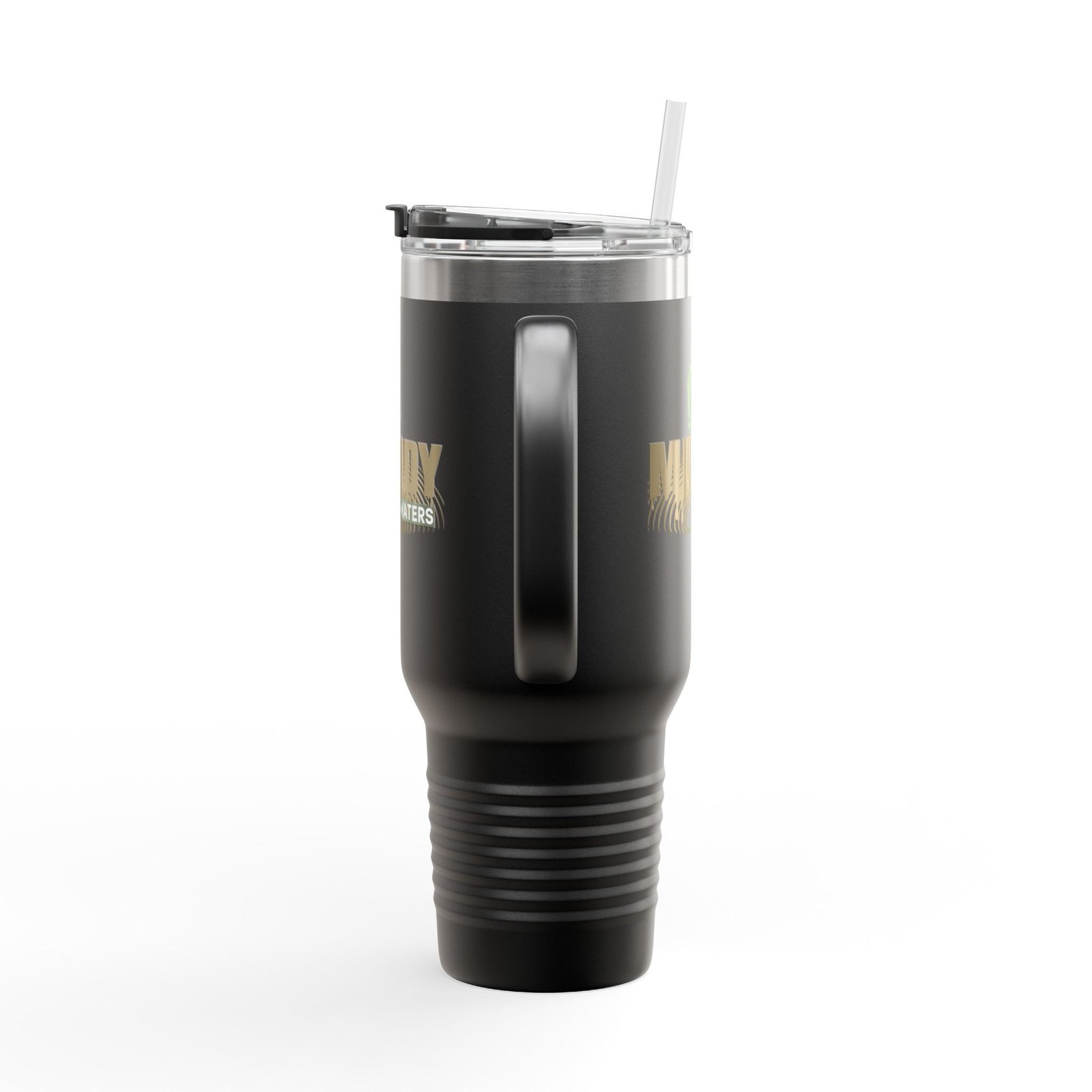 40oz Insulated Travel Mug – Muddy Waters Podcast Stainless Tumbler - Image 11