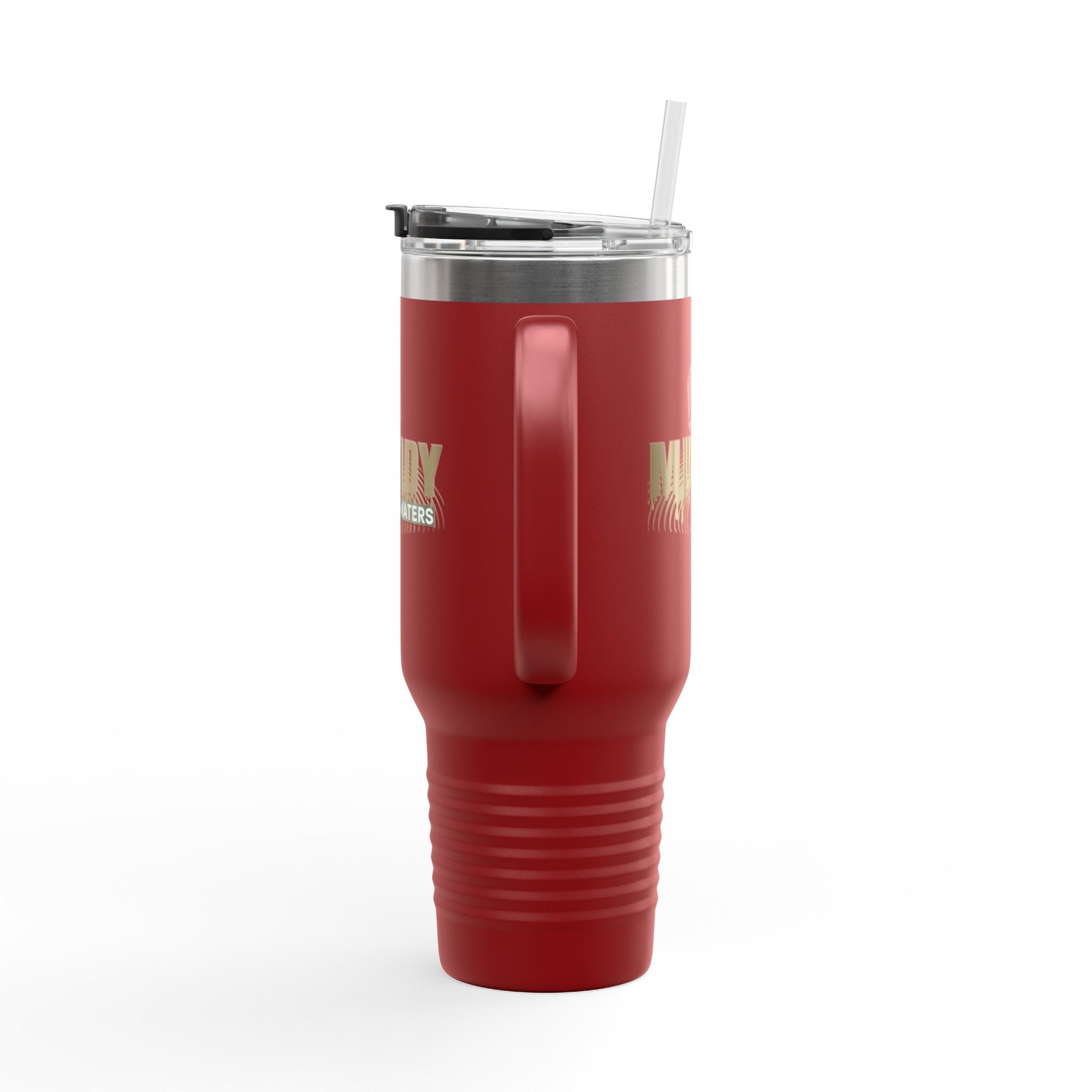40oz Insulated Travel Mug – Muddy Waters Podcast Stainless Tumbler - Image 7