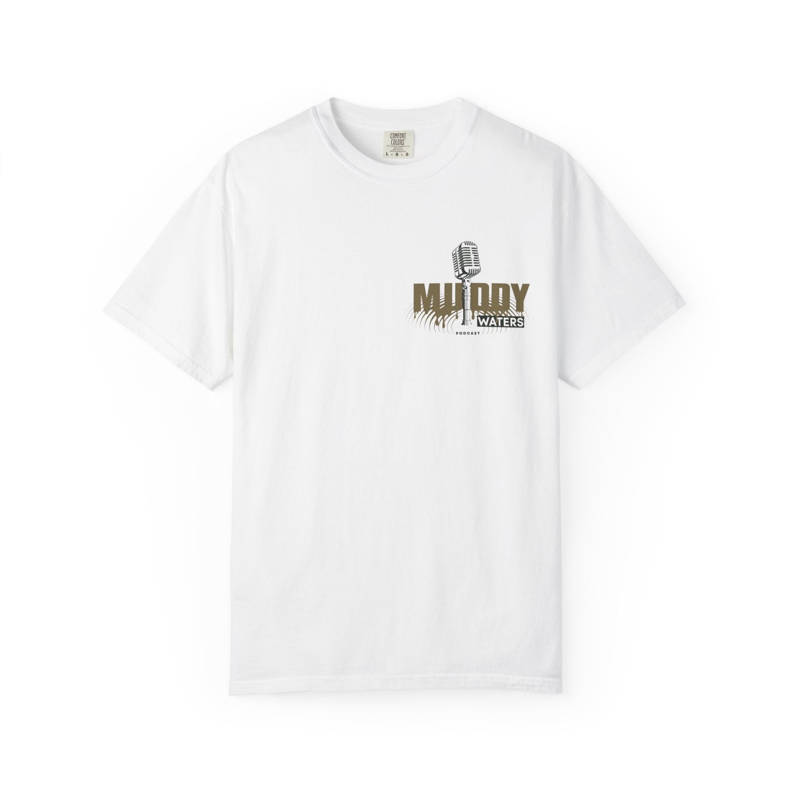 Muddy Waters Podcast Unisex Garment-Dyed T-Shirt - Casual Comfort for Fans
