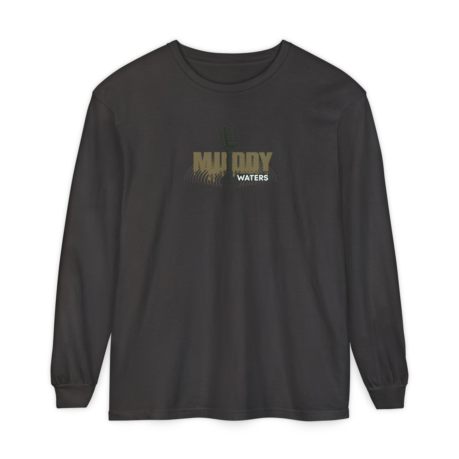 Muddy Waters Podcast Merch Unisex Long Sleeve T-Shirt - Image 49