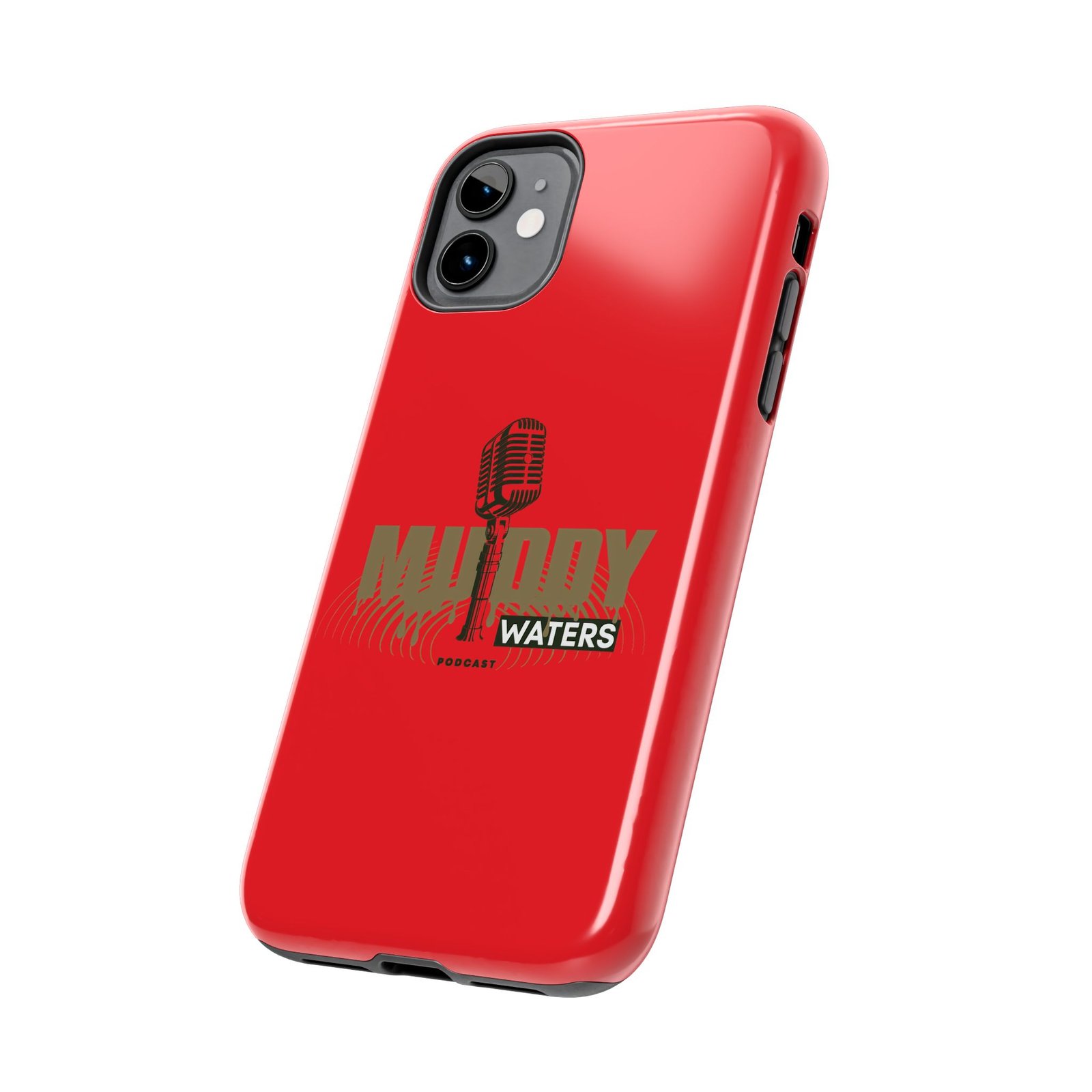 Muddy Waters Microphone Tough Phone Case — Retro Blues Rock Protective Cover - Image 3