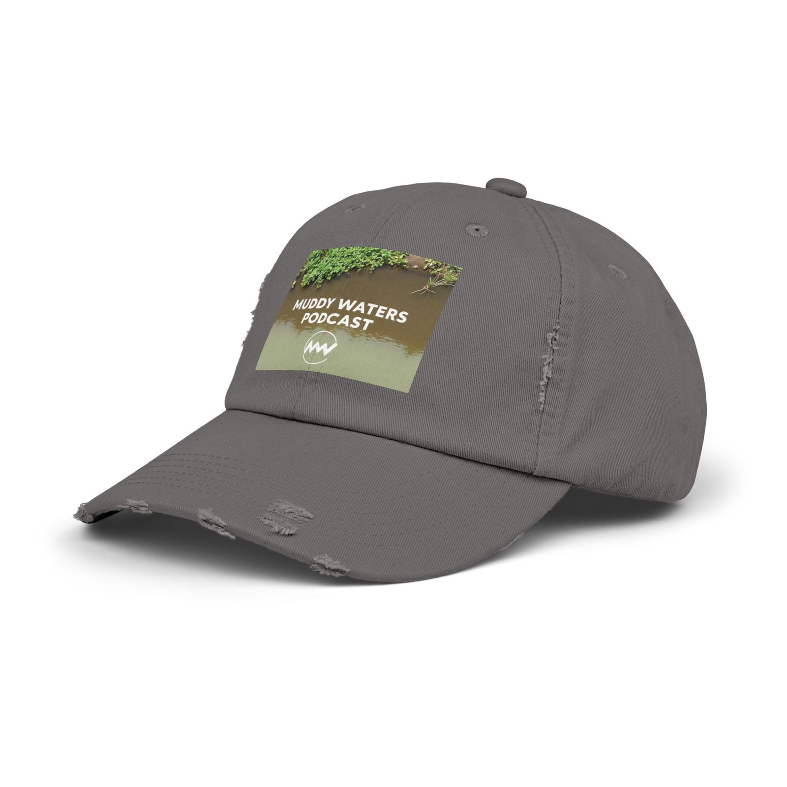 Muddy Waters Podcast Distressed Cap - Unisex Adjustable Hat for Casual Outings - Image 18