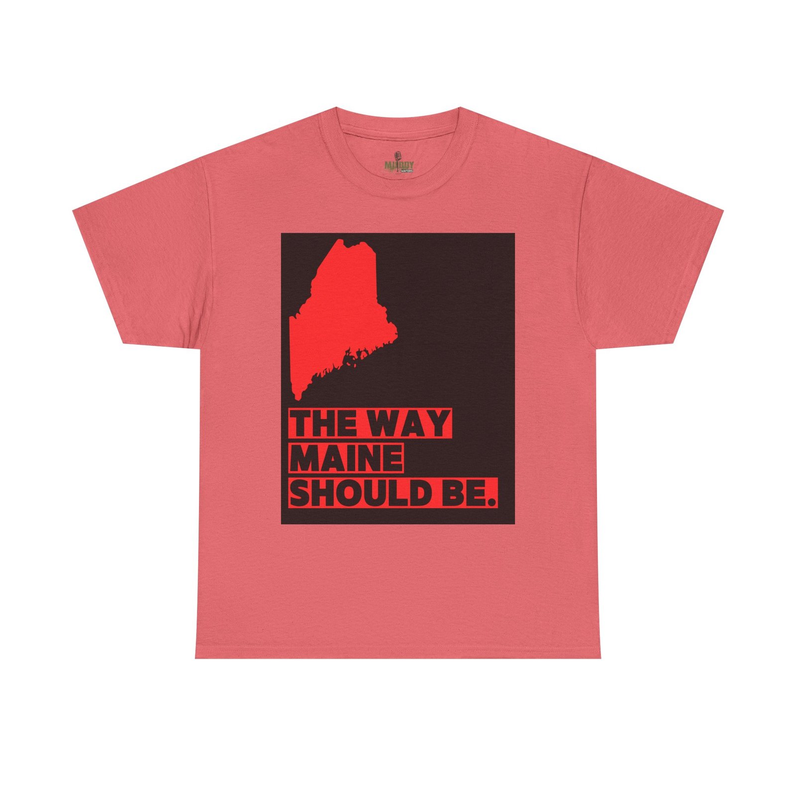 Make Maine Red Tee, Maine Shirt, Unisex Cotton Tee, Gift for Maine Lovers, Vacation Souvenir Shirt - Image 10