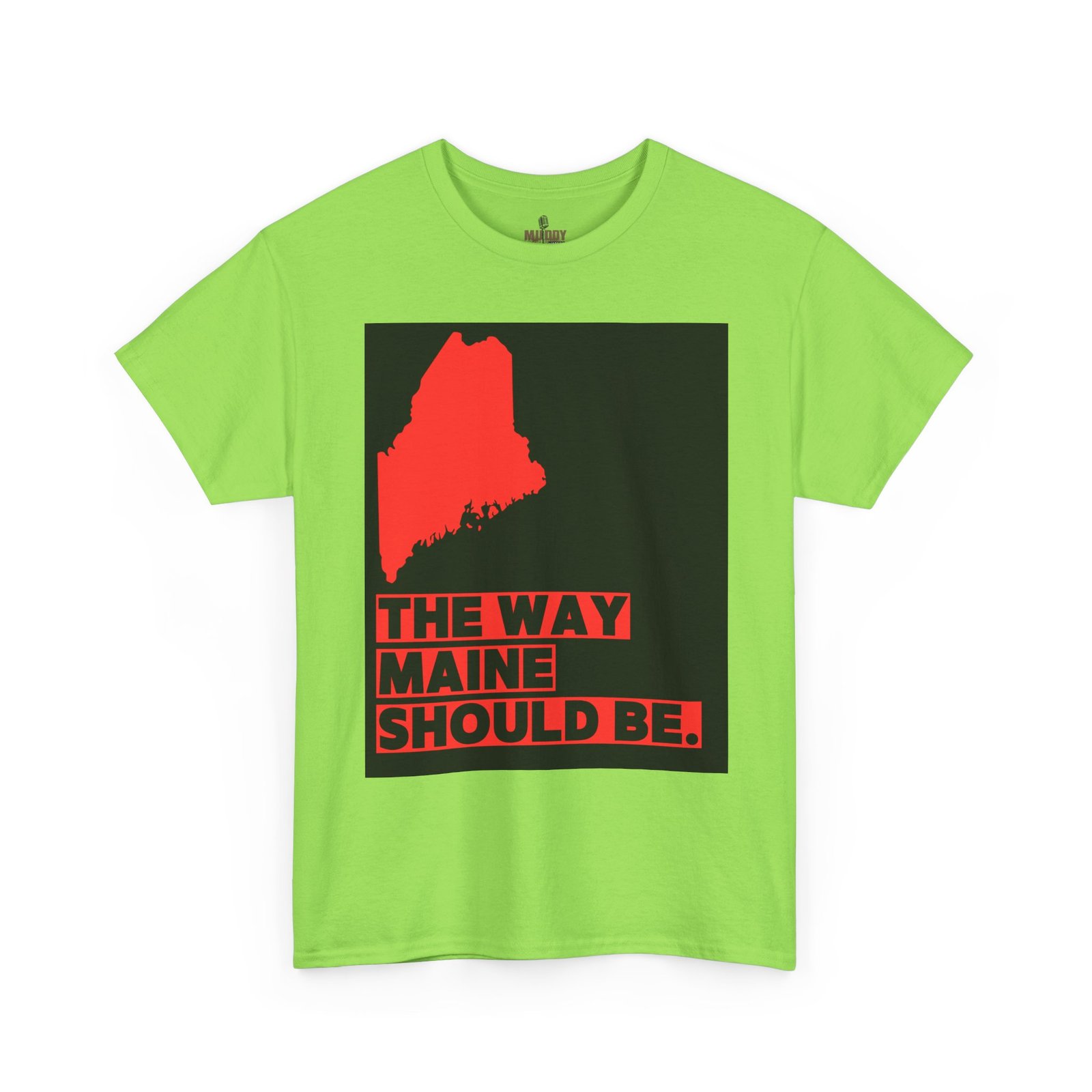 Make Maine Red Tee, Maine Shirt, Unisex Cotton Tee, Gift for Maine Lovers, Vacation Souvenir Shirt - Image 35