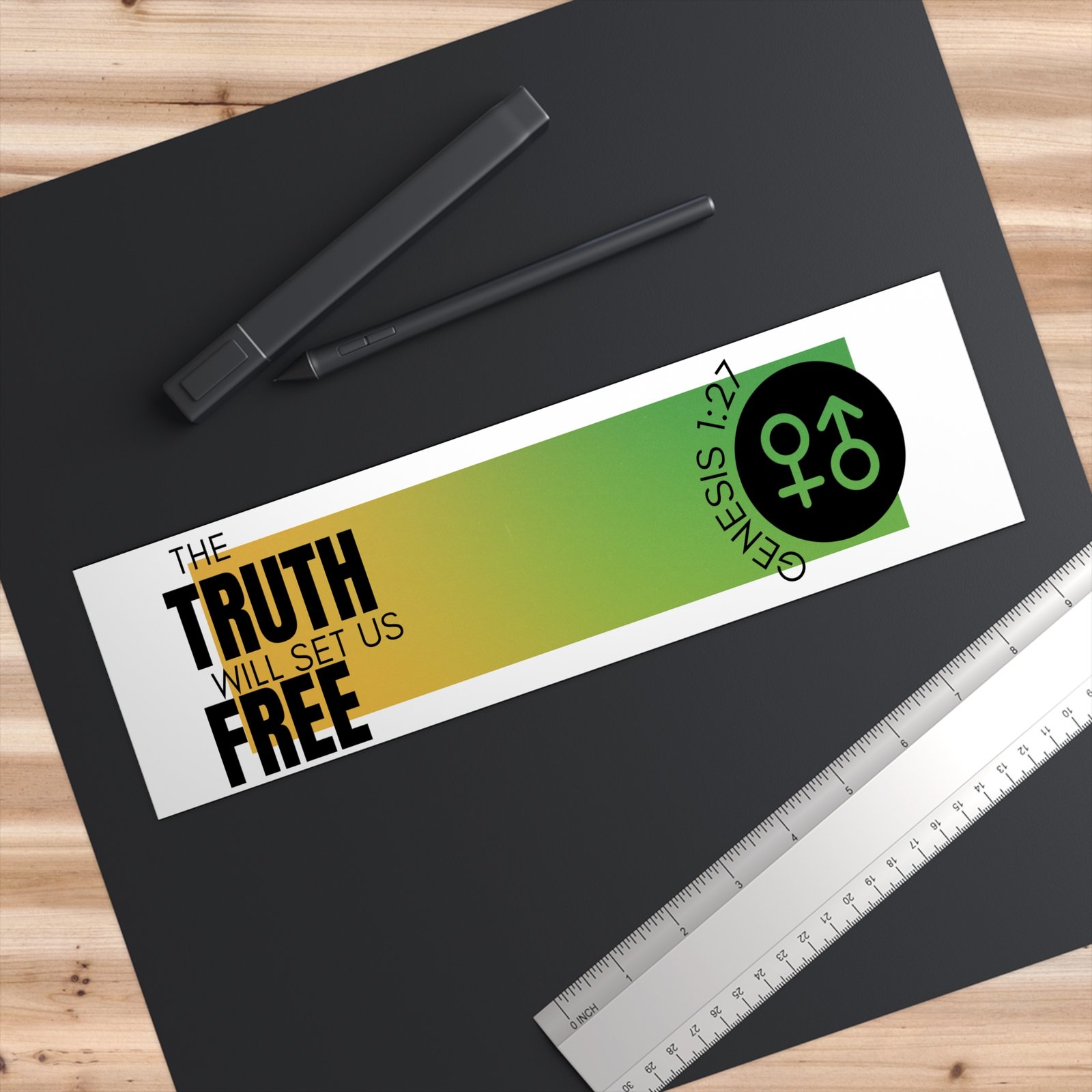 Empowering Truth Bumper Stickers - Inspirational Car Decals, Christian Stickers, Faith-Based Gifts, - Image 3
