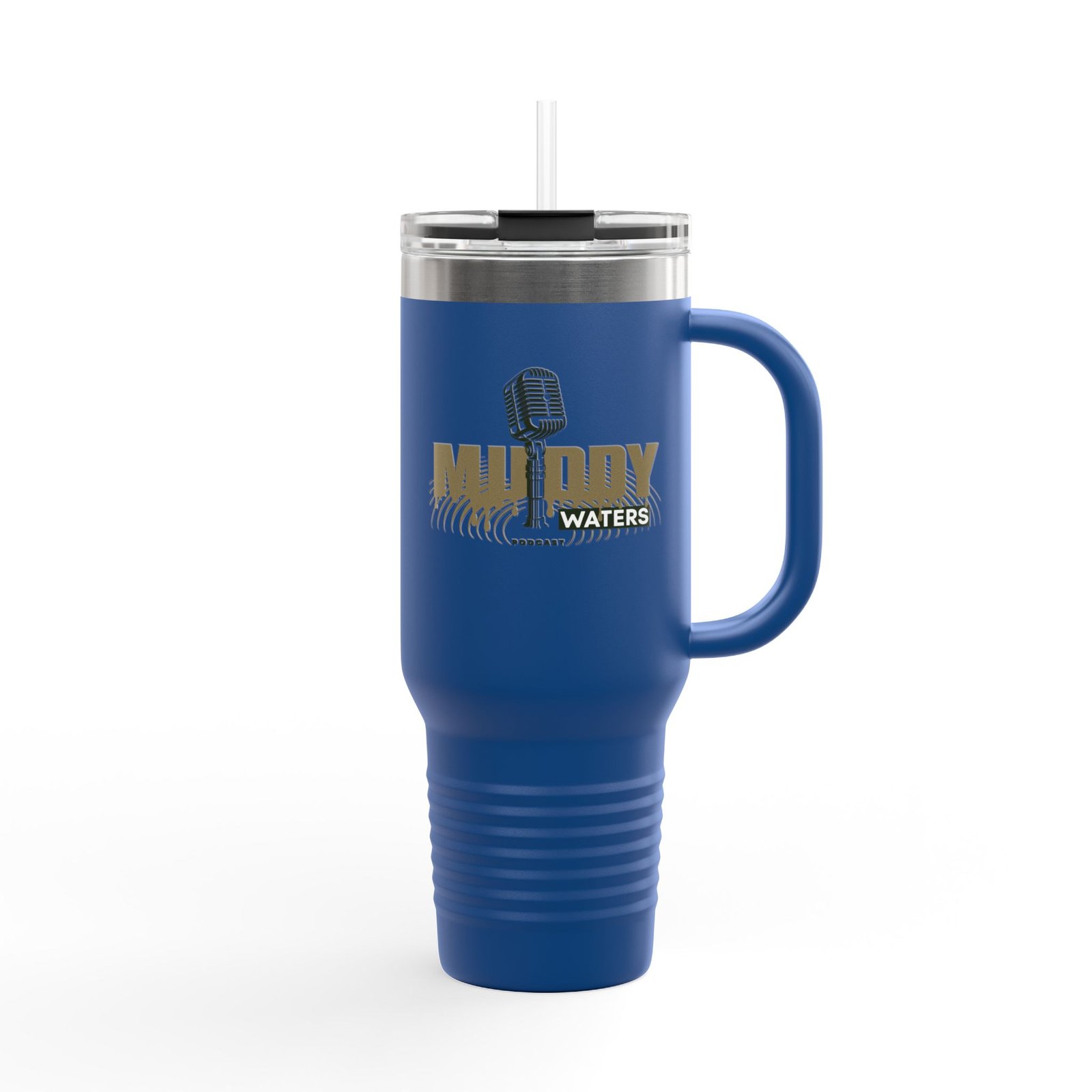 40oz Insulated Travel Mug – Muddy Waters Podcast Stainless Tumbler - Image 26