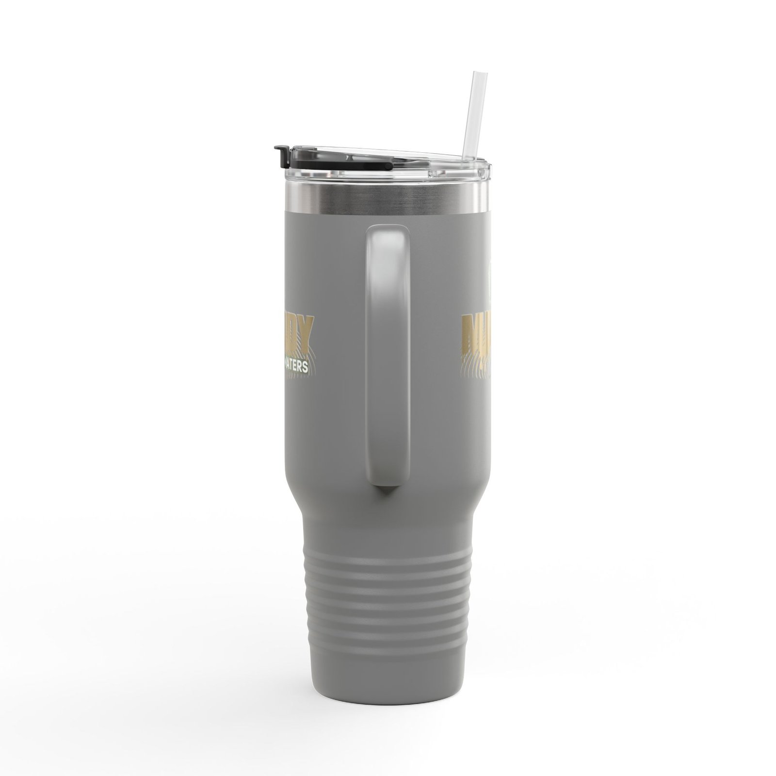 40oz Insulated Travel Mug – Muddy Waters Podcast Stainless Tumbler - Image 19