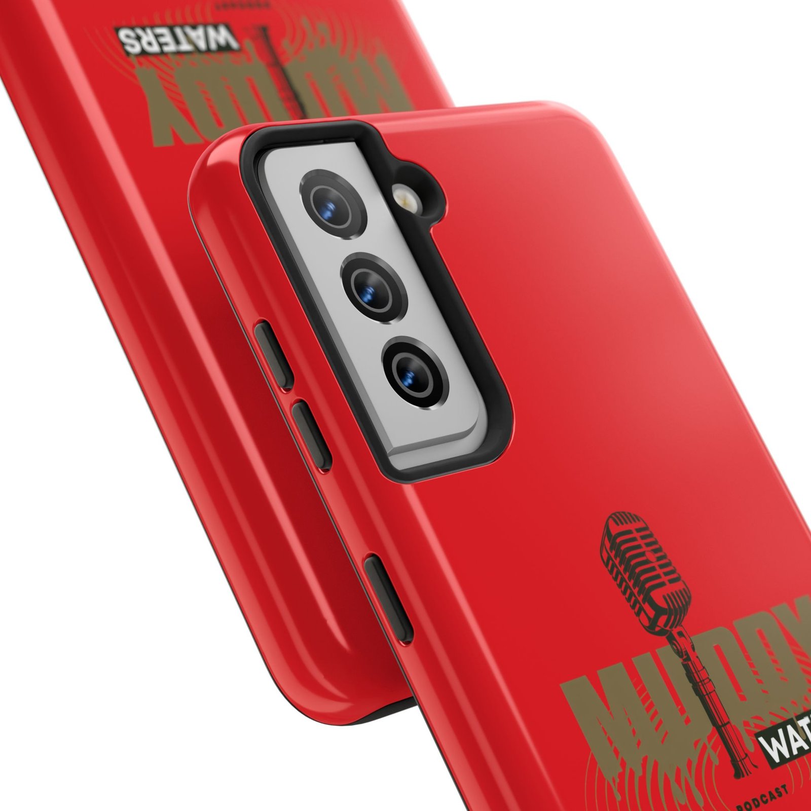 Muddy Waters Microphone Tough Phone Case — Retro Blues Rock Protective Cover - Image 82