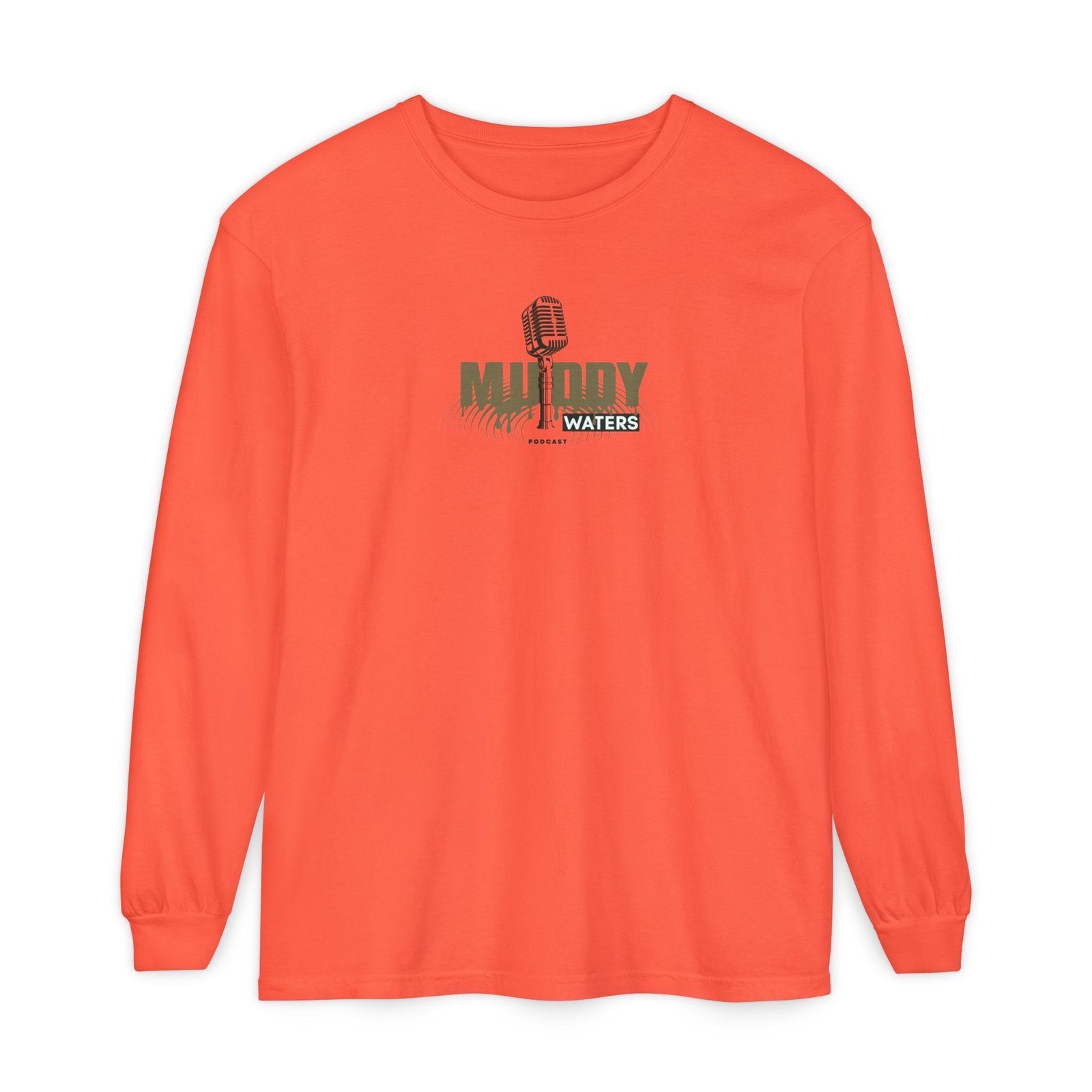 Muddy Waters Podcast Merch Unisex Long Sleeve T-Shirt - Image 9