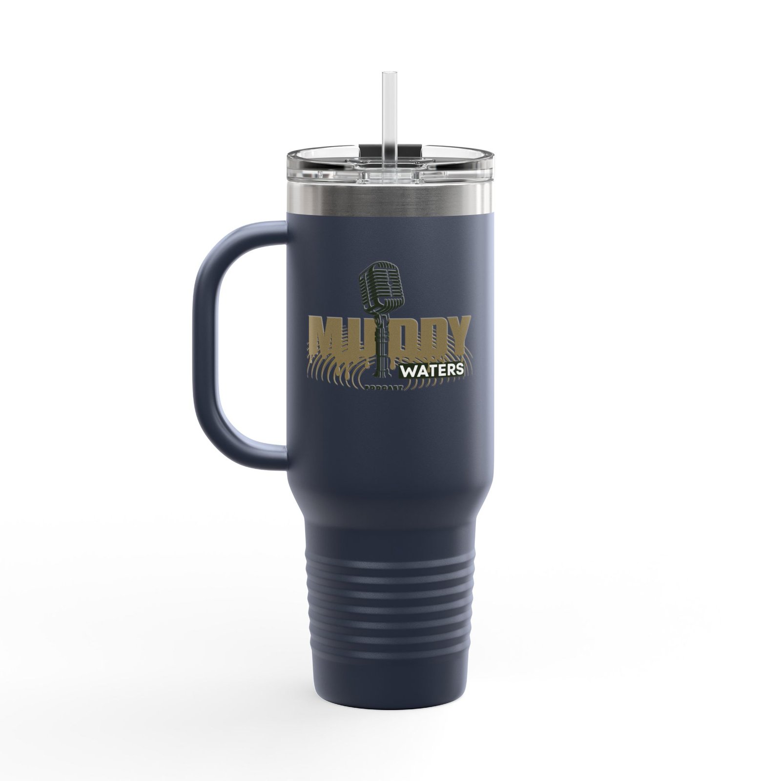 40oz Insulated Travel Mug – Muddy Waters Podcast Stainless Tumbler - Image 32