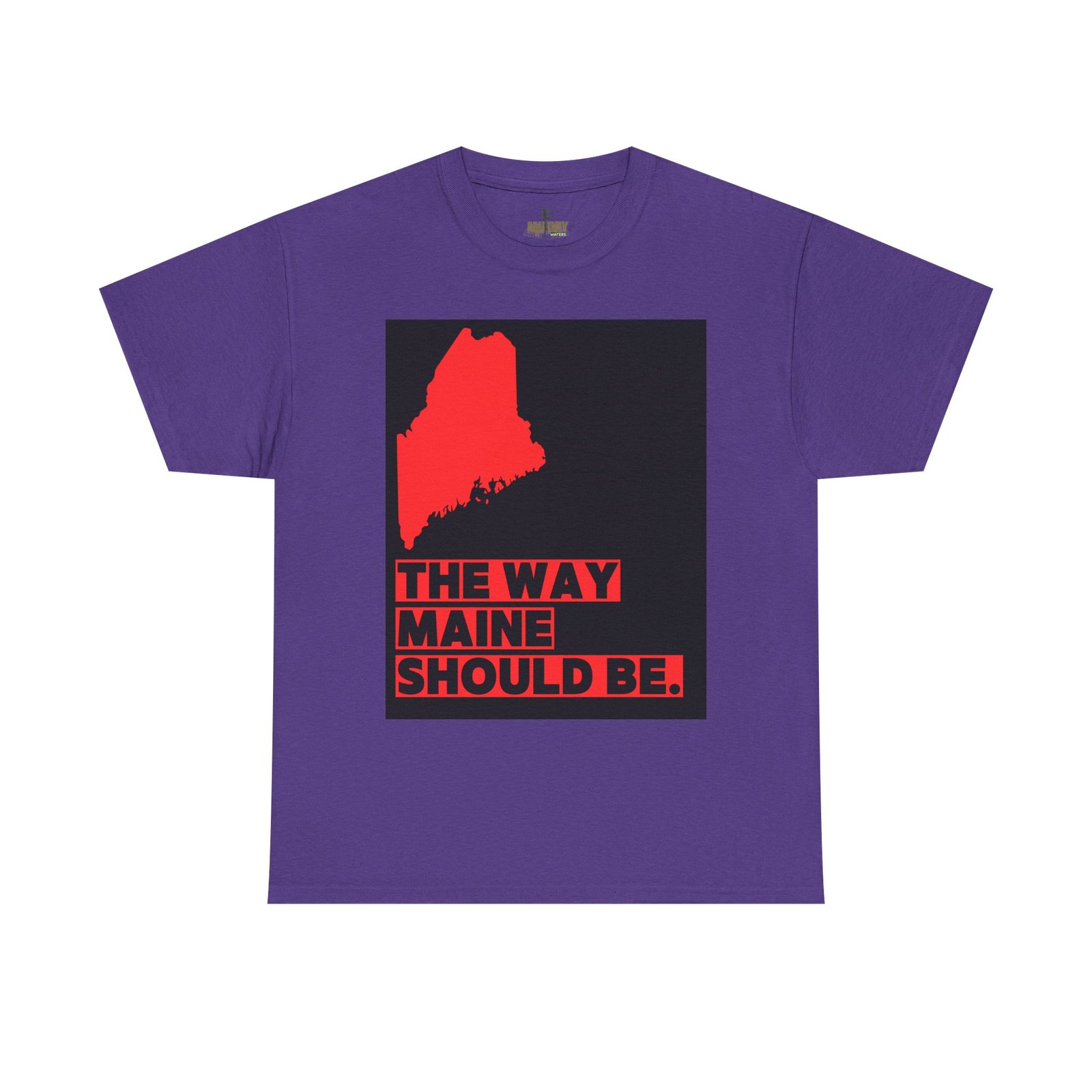 Make Maine Red Tee, Maine Shirt, Unisex Cotton Tee, Gift for Maine Lovers, Vacation Souvenir Shirt - Image 49