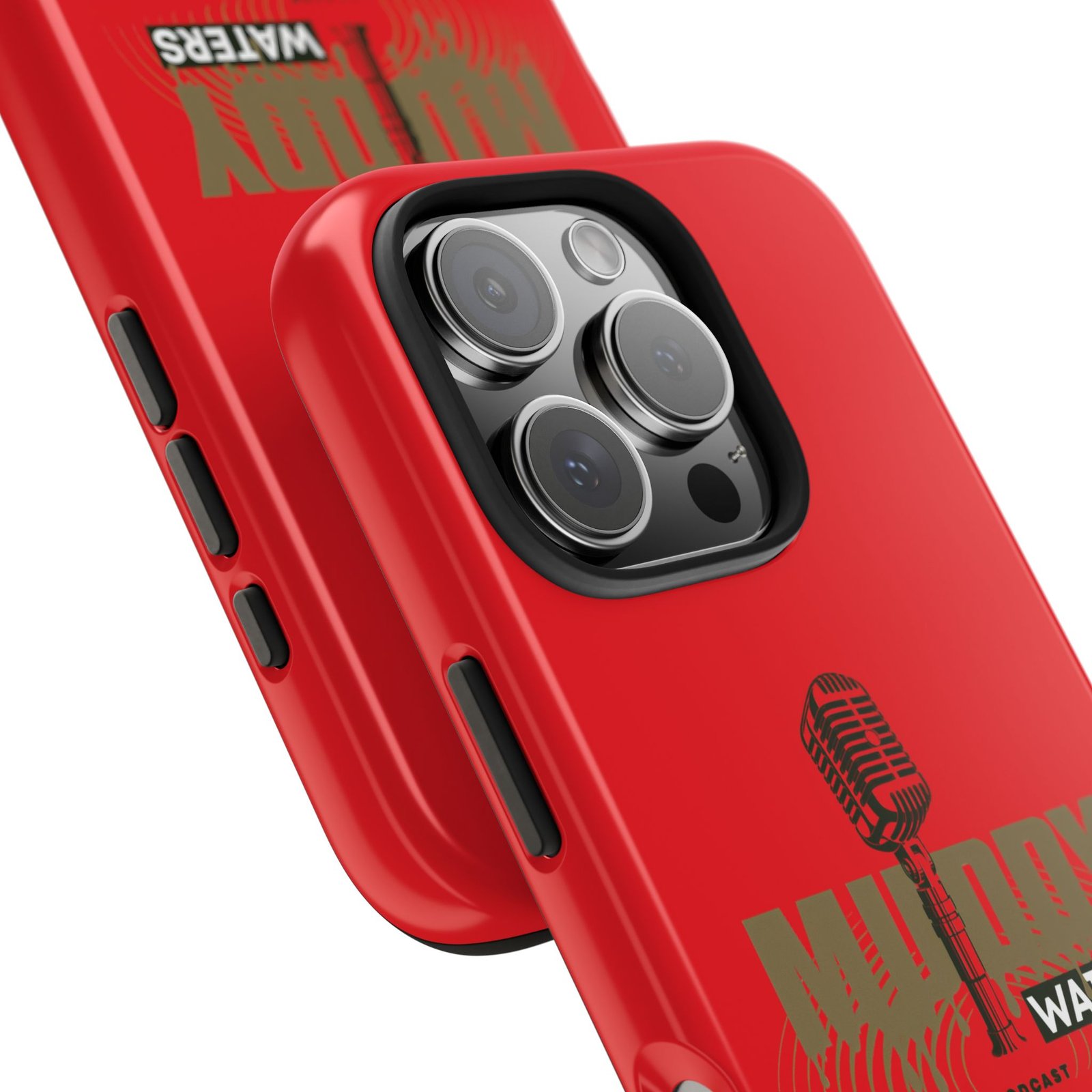 Muddy Waters Microphone Tough Phone Case — Retro Blues Rock Protective Cover - Image 86