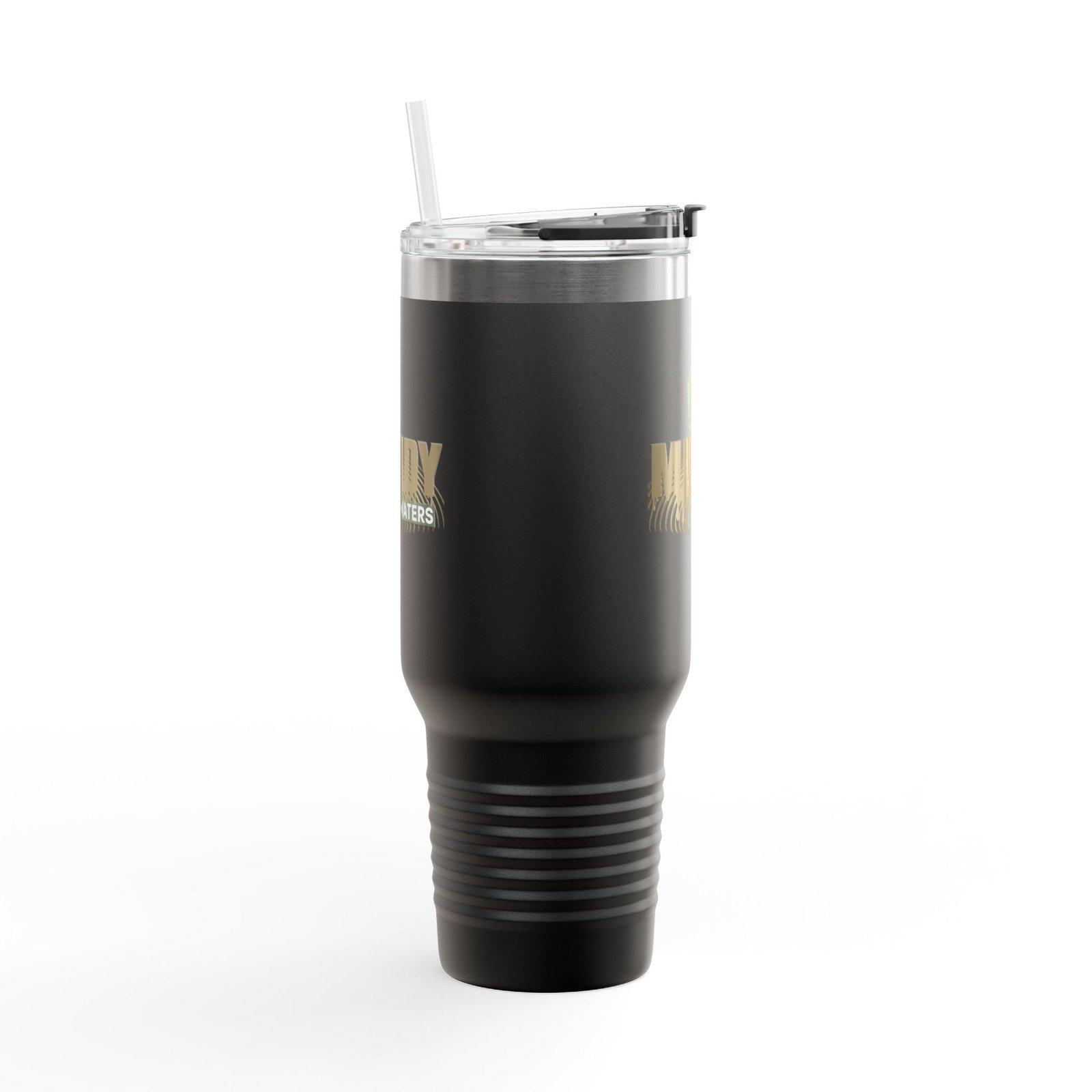 40oz Insulated Travel Mug – Muddy Waters Podcast Stainless Tumbler - Image 9