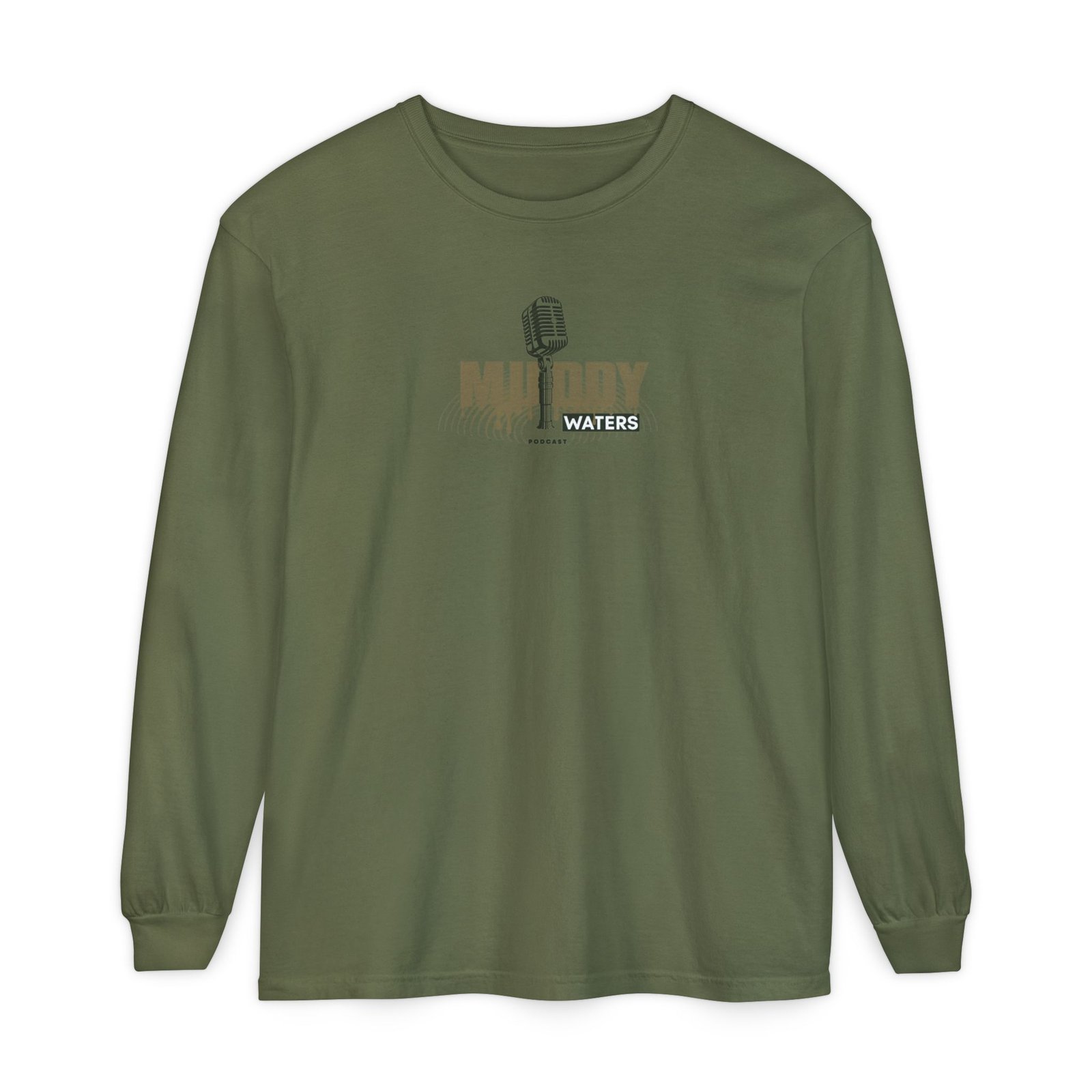 Muddy Waters Podcast Merch Unisex Long Sleeve T-Shirt - Image 25