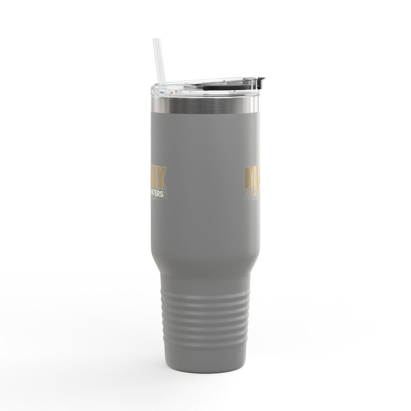 40oz Insulated Travel Mug – Muddy Waters Podcast Stainless Tumbler - Image 17