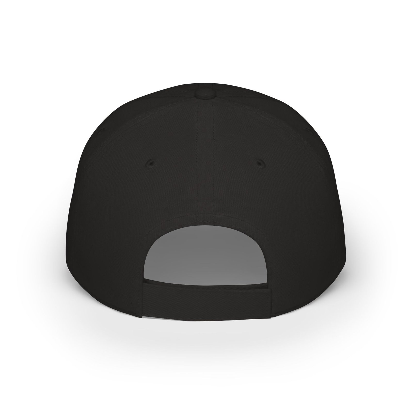 Muddy Waters Podcast Low Profile Baseball Cap - Red with Microphone Design - Image 6