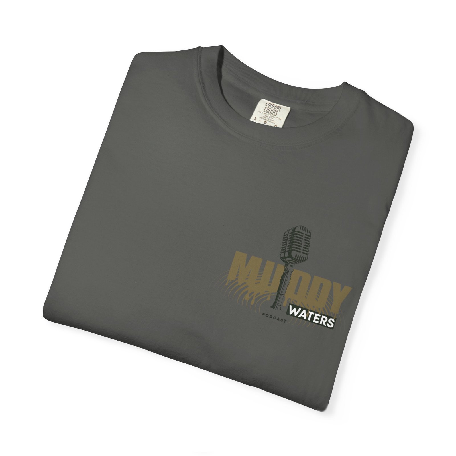 Muddy Waters Podcast Unisex Garment-Dyed T-Shirt - Casual Comfort for Fans - Image 7