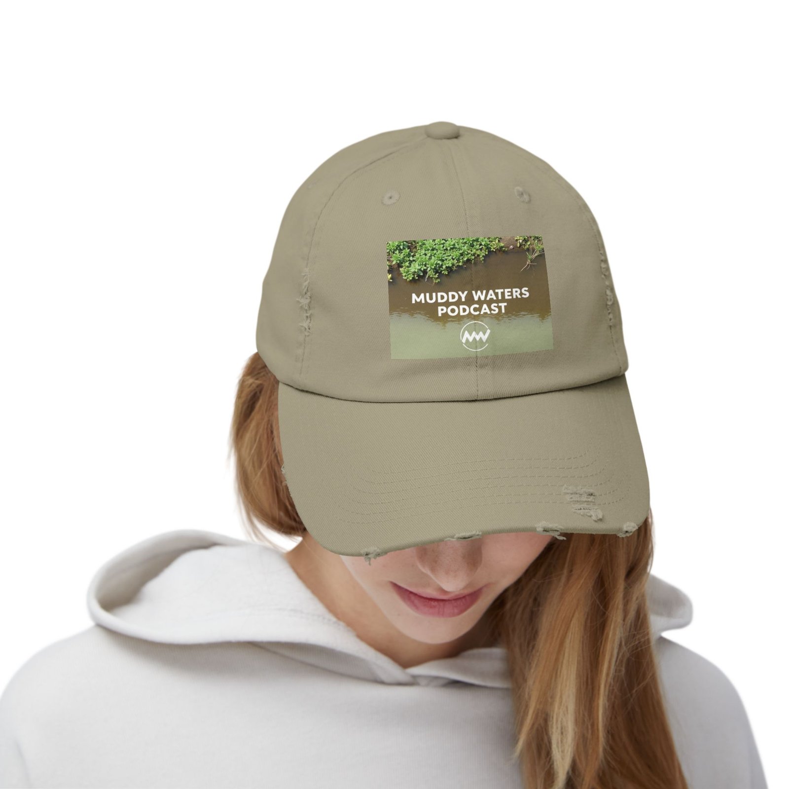 Muddy Waters Podcast Distressed Cap - Unisex Adjustable Hat for Casual Outings - Image 12