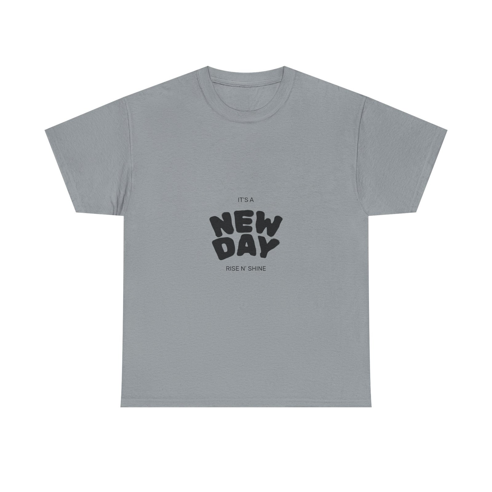 New Day Graphic Tee — "It's a New Day" Positive Message T-Shirt - Image 5