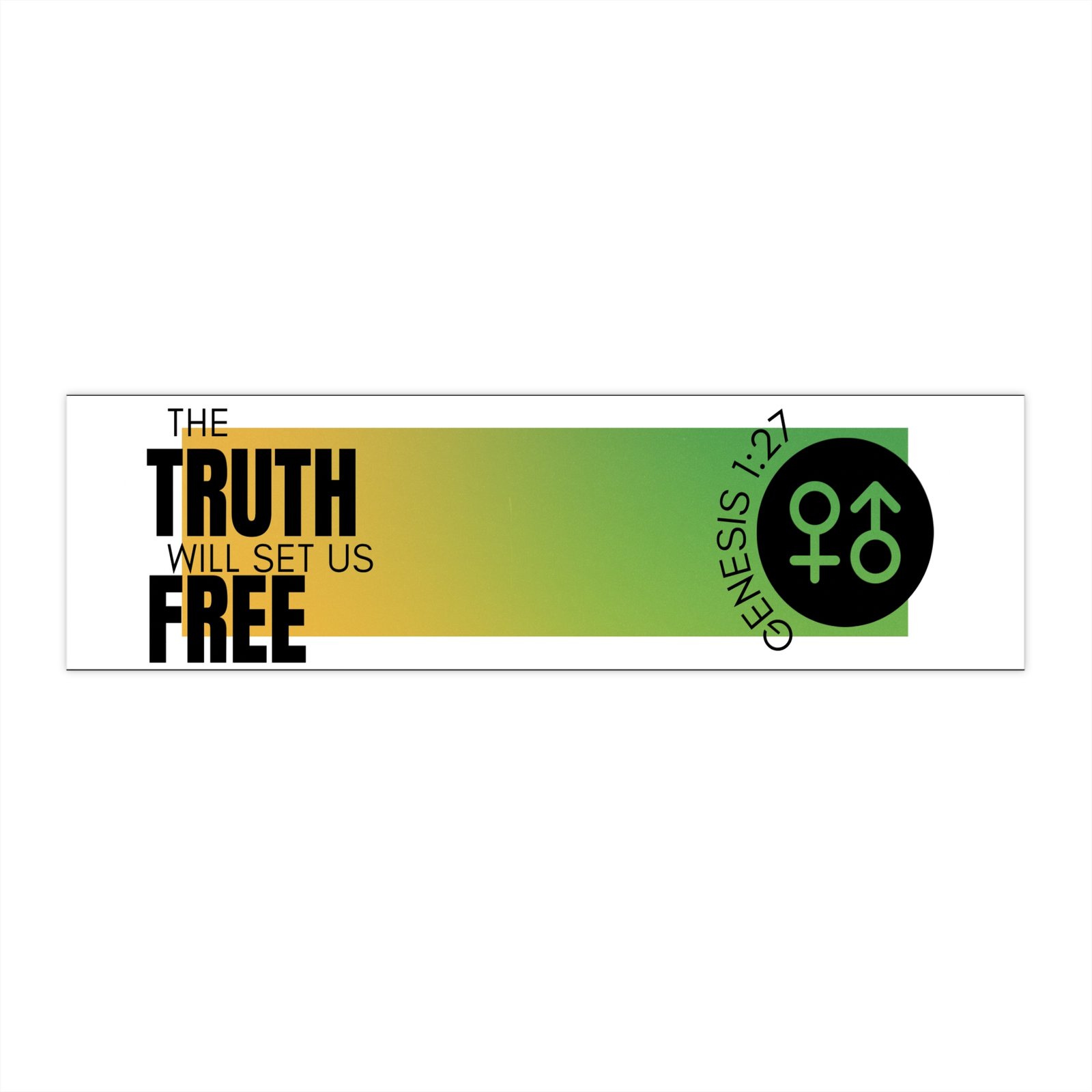 Empowering Truth Bumper Stickers - Inspirational Car Decals, Christian Stickers, Faith-Based Gifts,