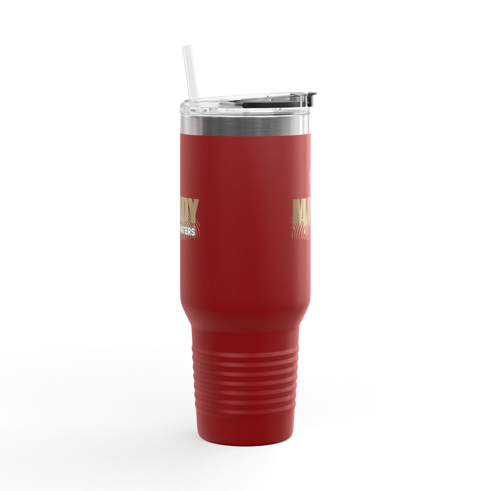 40oz Insulated Travel Mug – Muddy Waters Podcast Stainless Tumbler - Image 5