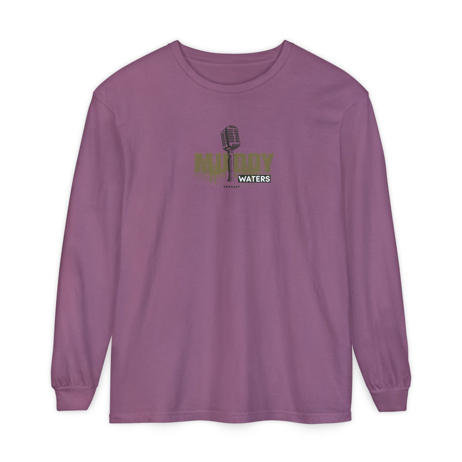 Muddy Waters Podcast Merch Unisex Long Sleeve T-Shirt - Image 61