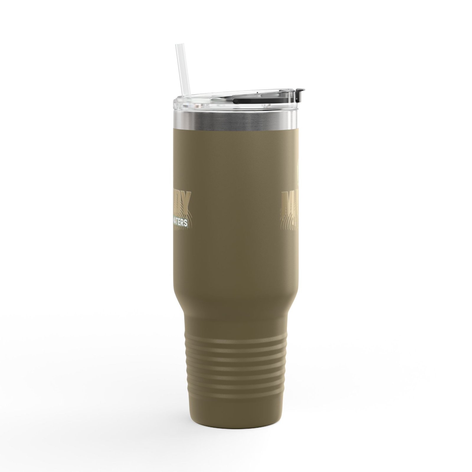 40oz Insulated Travel Mug – Muddy Waters Podcast Stainless Tumbler - Image 13