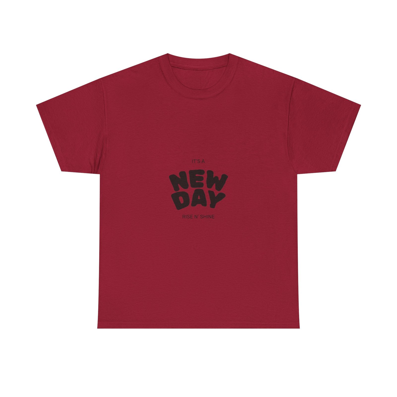 New Day Graphic Tee — "It's a New Day" Positive Message T-Shirt - Image 9